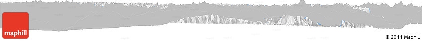 Gray Horizon Map of Zogang, single color outside
