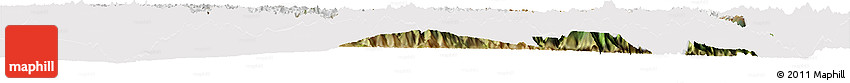 Satellite Horizon Map of Zogang, cropped outside