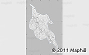 Gray Map of Zogang, single color outside