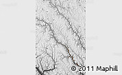 Physical Map of Zogang, desaturated