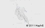 Silver Style Map of Zogang, single color outside