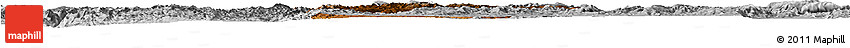 Physical Horizon Map of Anning, lighten, desaturated
