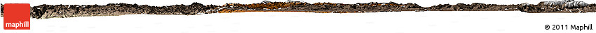 Physical Horizon Map of Anning, semi-desaturated