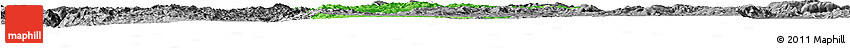 Political Horizon Map of Anning, desaturated