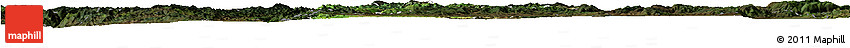 Satellite Horizon Map of Anning, darken