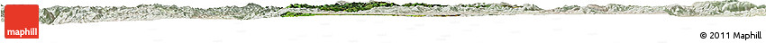 Satellite Horizon Map of Anning, lighten