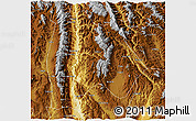 Physical 3D Map of Baoshan