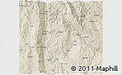 Shaded Relief 3D Map of Baoshan