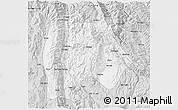 Silver Style 3D Map of Baoshan