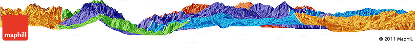 Political Horizon Map of Baoshan