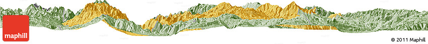Savanna Style Horizon Map of Baoshan Savanna Style Horizon Map of Baoshan