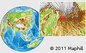 Physical Location Map of Baoshan