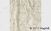 Shaded Relief Map of Baoshan