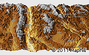 Physical Panoramic Map of Baoshan