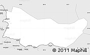 Silver Style Simple Map of Cangyuan