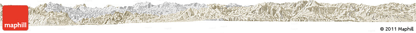 Classic Style Horizon Map of Changning