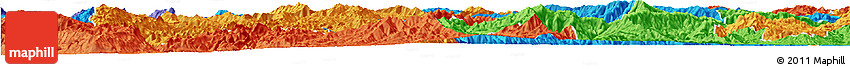 Political Horizon Map of Changning