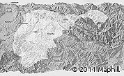 Gray Panoramic Map of Changning