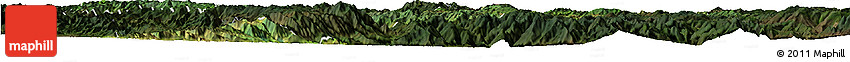 Satellite Horizon Map of Chuxiong, darken Satellite Horizon Map of Chuxiong, darken