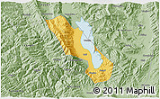Savanna Style 3D Map of Dali