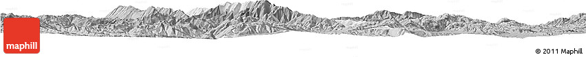 Gray Horizon Map of Dali