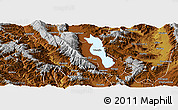 Physical Panoramic Map of Dali