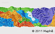 Political Panoramic Map of Dali