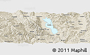 Shaded Relief Panoramic Map of Dali
