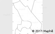 Blank Simple Map of Dali, no labels