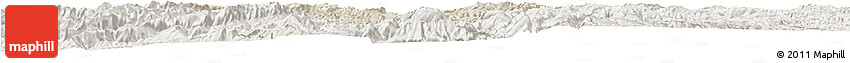Shaded Relief Horizon Map of Eshan, lighten Shaded Relief Horizon Map of Eshan, lighten