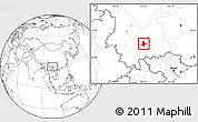 Blank Location Map of Eshan