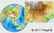 Physical Location Map of Eshan