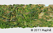 Satellite Panoramic Map of Eshan