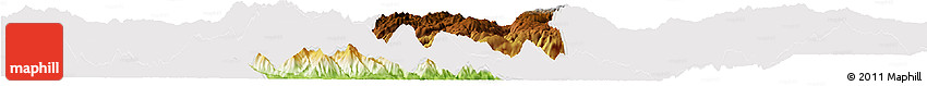 Physical Horizon Map of Gejiu Shi, cropped outside