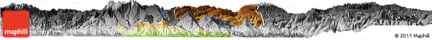 Physical Horizon Map of Gejiu Shi, desaturated