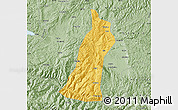 Savanna Style Map of Gejiu Shi
