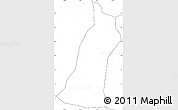 Blank Simple Map of Gejiu Shi, no labels