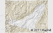 Classic Style 3D Map of Gengma