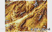Physical 3D Map of Gengma