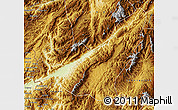 Physical Map of Gengma