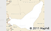 Classic Style Simple Map of Gengma