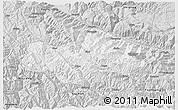 Silver Style 3D Map of Honghe