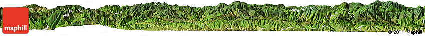 Satellite Horizon Map of Honghe