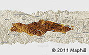 Physical Panoramic Map of Honghe, shaded relief outside