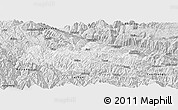 Silver Style Panoramic Map of Honghe