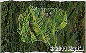 Satellite 3D Map of Jianchuan, darken