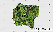 Satellite Map of Jianchuan, single color outside