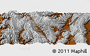 Physical Panoramic Map of Jianchuan