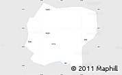 Silver Style Simple Map of Jianchuan, single color outside