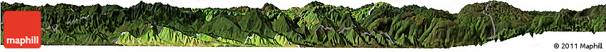 Satellite Horizon Map of Jianshui, darken